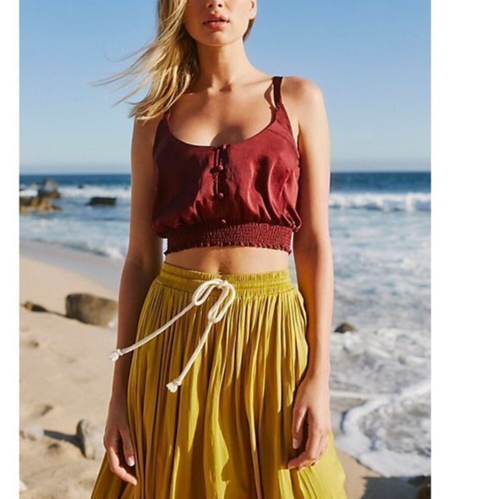 Free People You Honey Brami Top. L